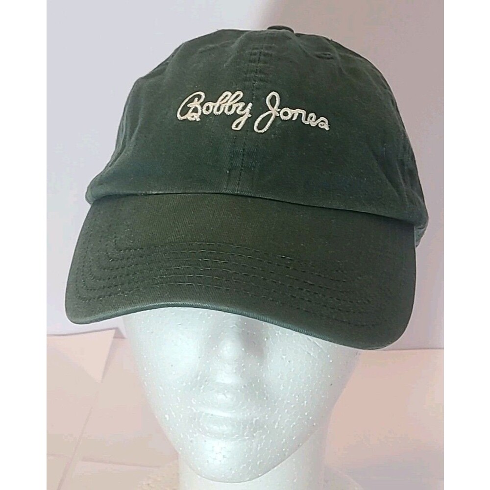 Bobby Jones Golf by Jesse Ortiz Strapback Adjustable Hat Cap Dad Men Women Green
